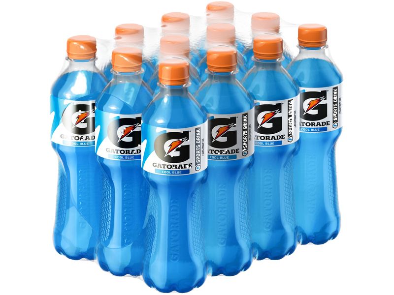 Gatorade Sportgetränk Cool Blue, 12 x 0.50 l Erfrischungsgetränk für Sportler