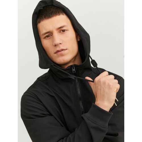 Jack & Jones - 12236300 SOFTSHELL-BLACK Negro