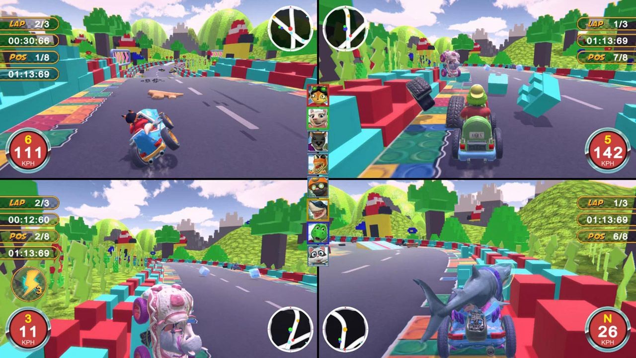 Animal Kart Racer Bundle (Code in a box)- Nintendo Switch