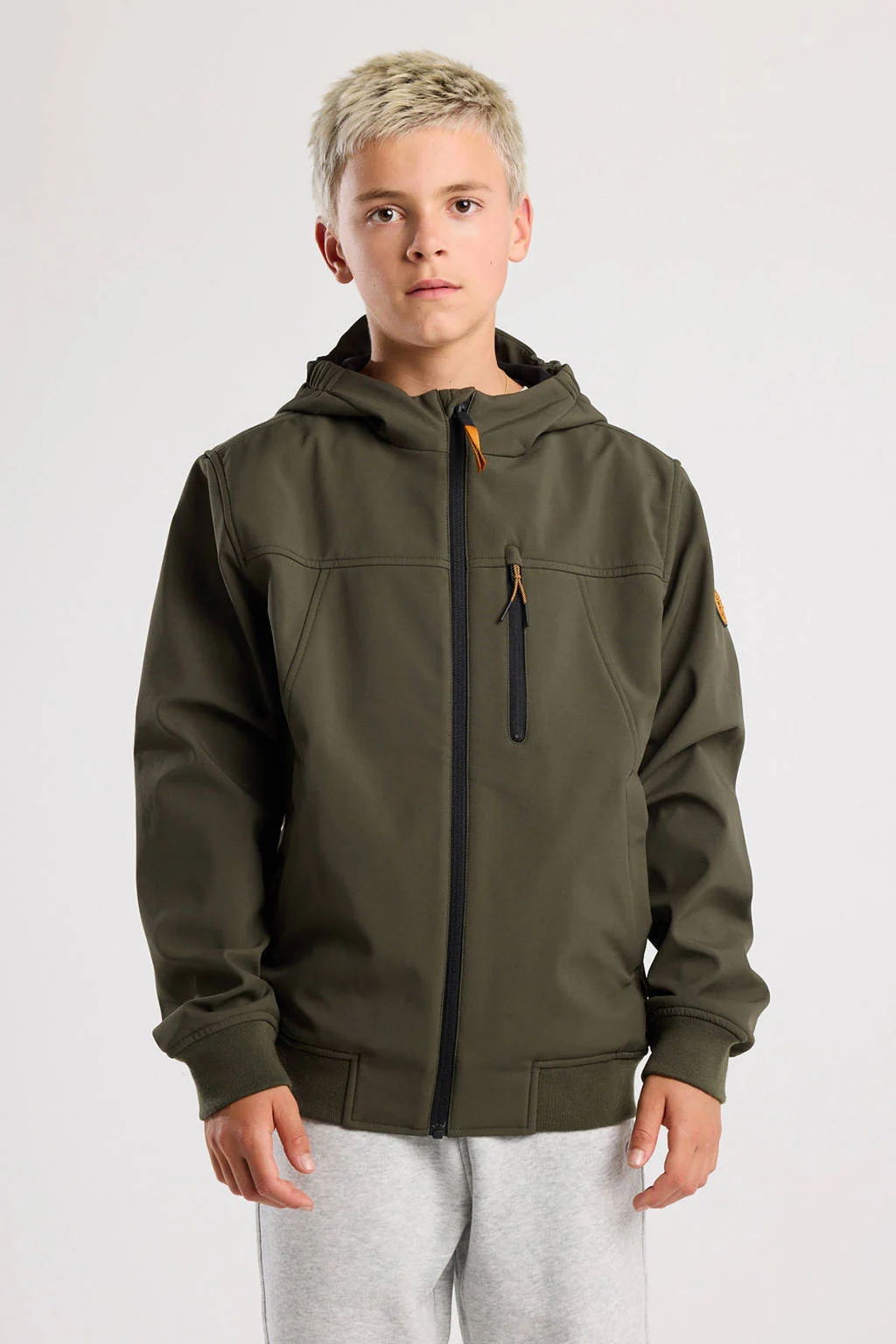 America Today softshell jas herfst groen
