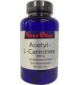 Nova Vitae Acetyl l carnitine 588 mg (60 vega capsules)