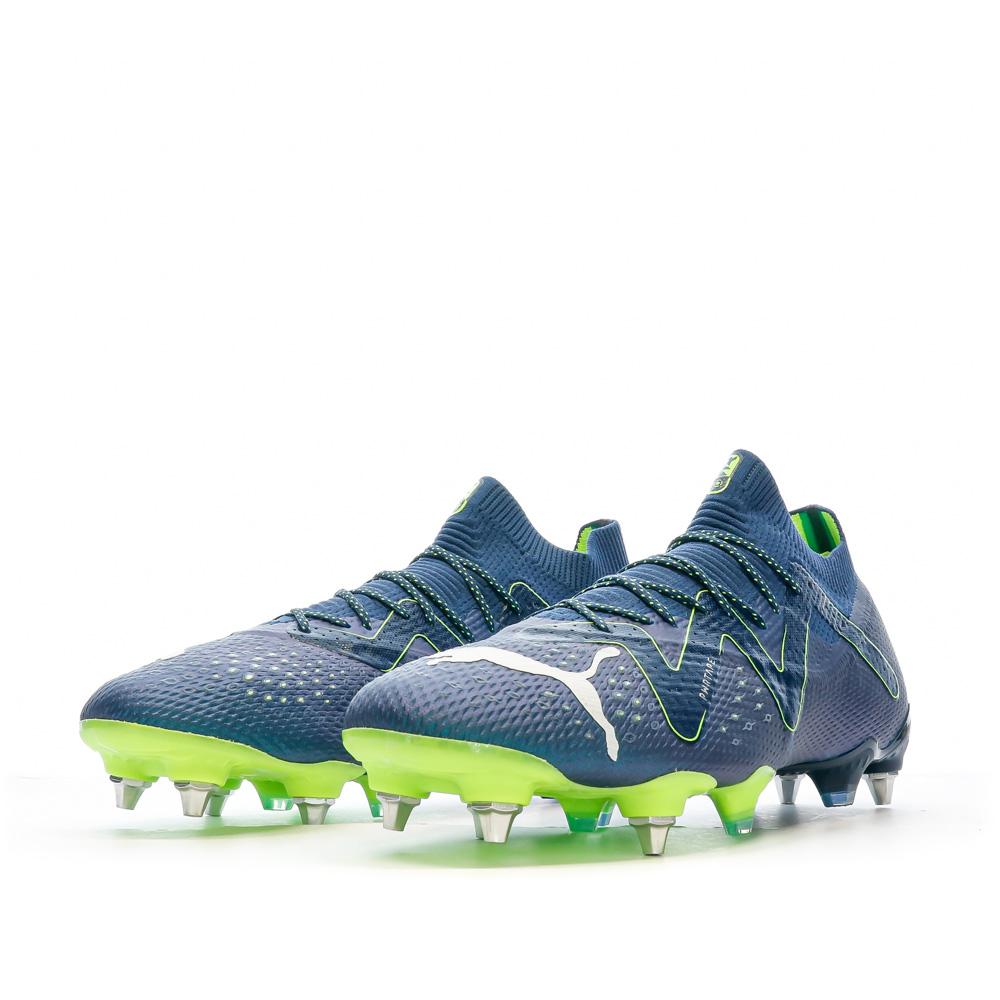 Puma Chaussures de football Bleu/Vert Homme Puma Future Ultimate Mxsg