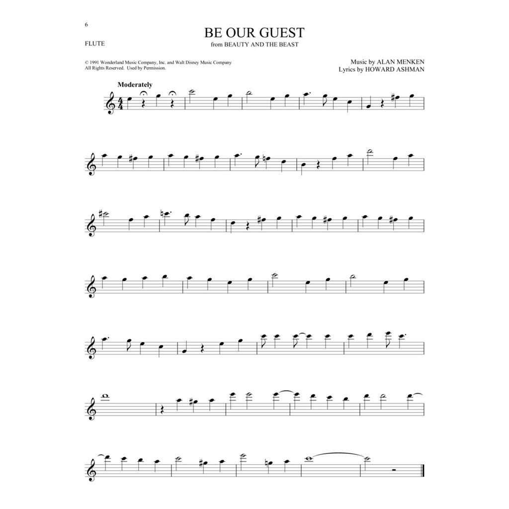 Hal Leonard 101 Disney Songs for flute