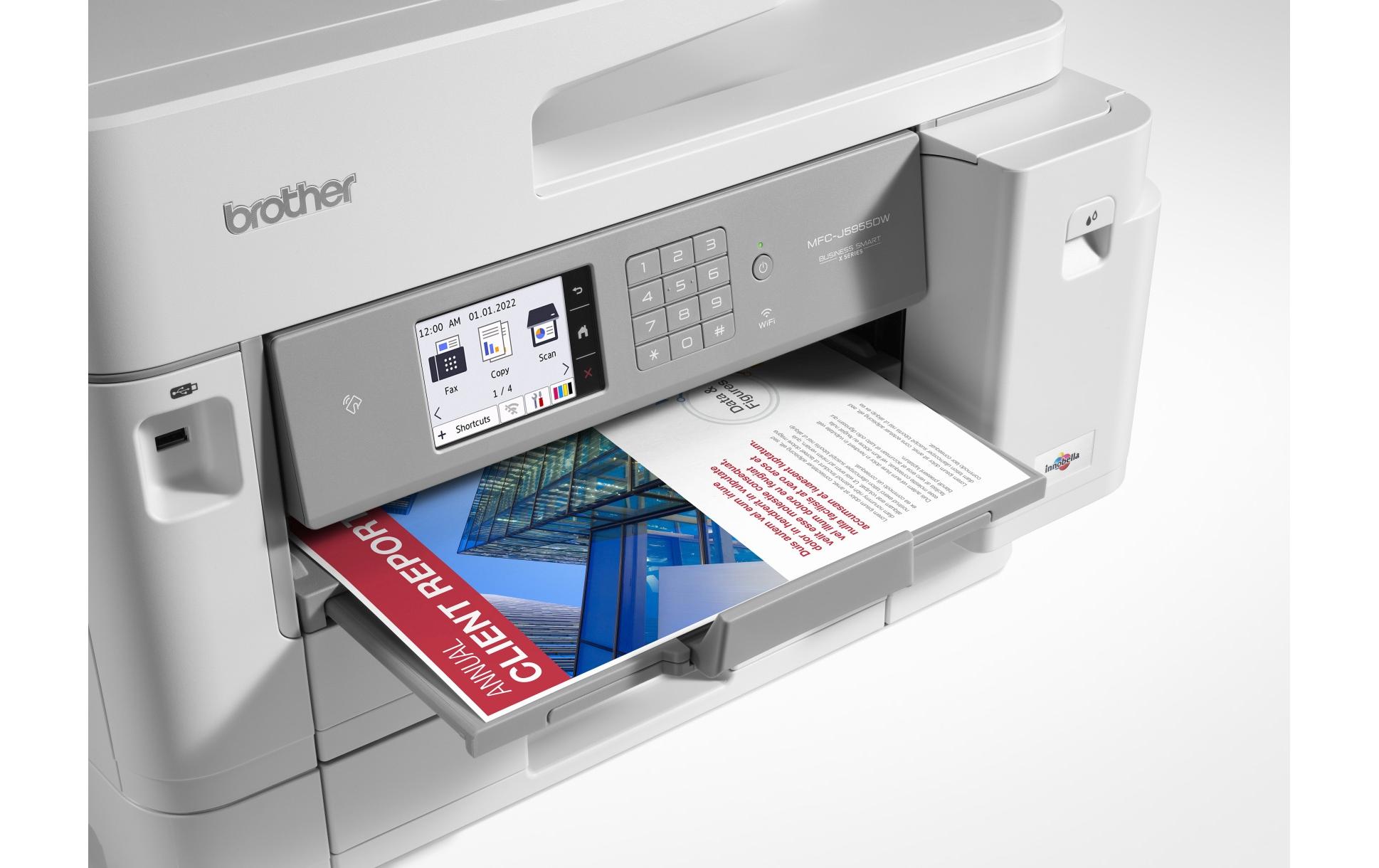 Multifunktionsdrucker MFC-J5955DWT<br>WLAN-fähiger 4-in-1-Multifunktions-Tintenstrahldrucker
