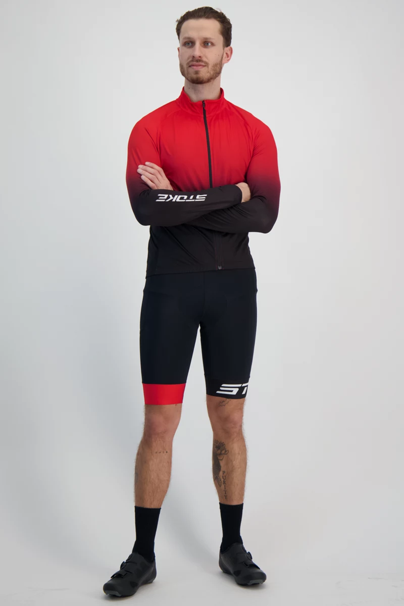 Stoke Colobra Full Zip LS Herren Biketrikot