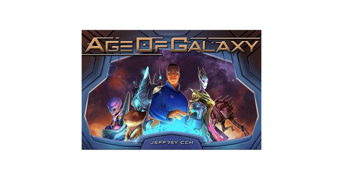 European Player NetworkAge of Galaxy Bordspel  (Engels, 1 - 4 spelers, 45 - 60 minuten, Vanaf 12 jaar)