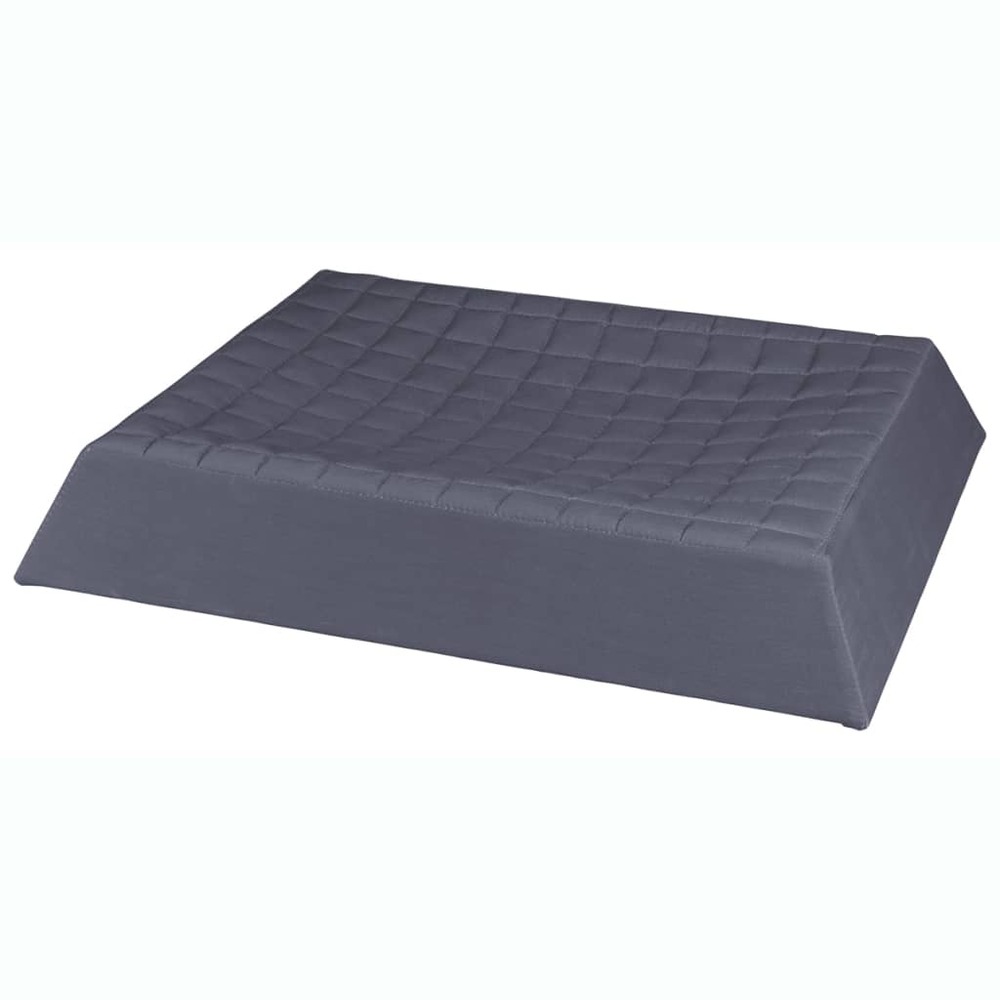 Lit pour chiens cruz gris 75 x 56 cm 38327