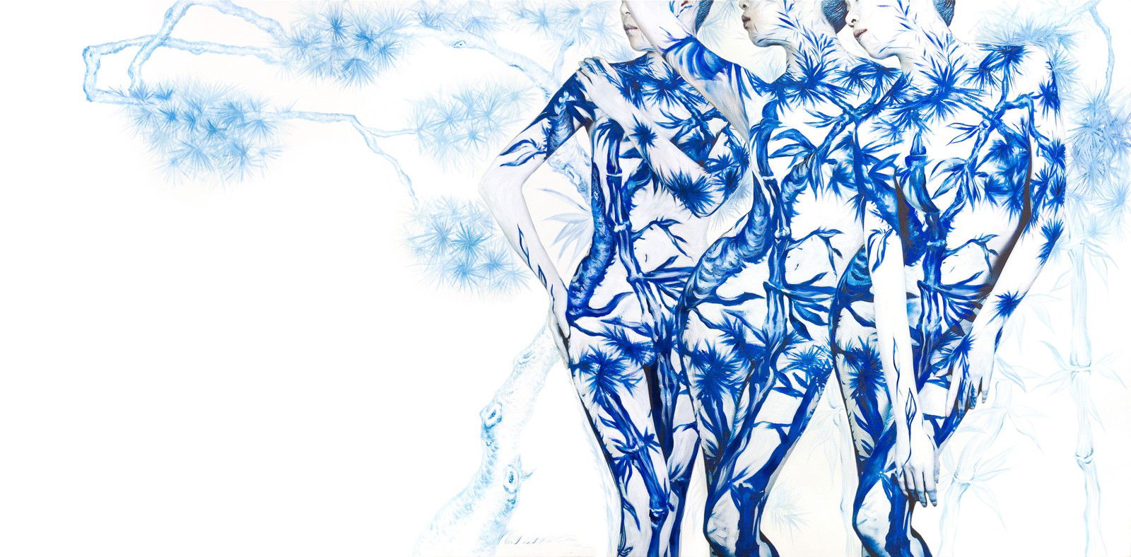 Blue White Porcelain 01 by Dallae Bae - Limited Edition. Edition of: 100. Signed.