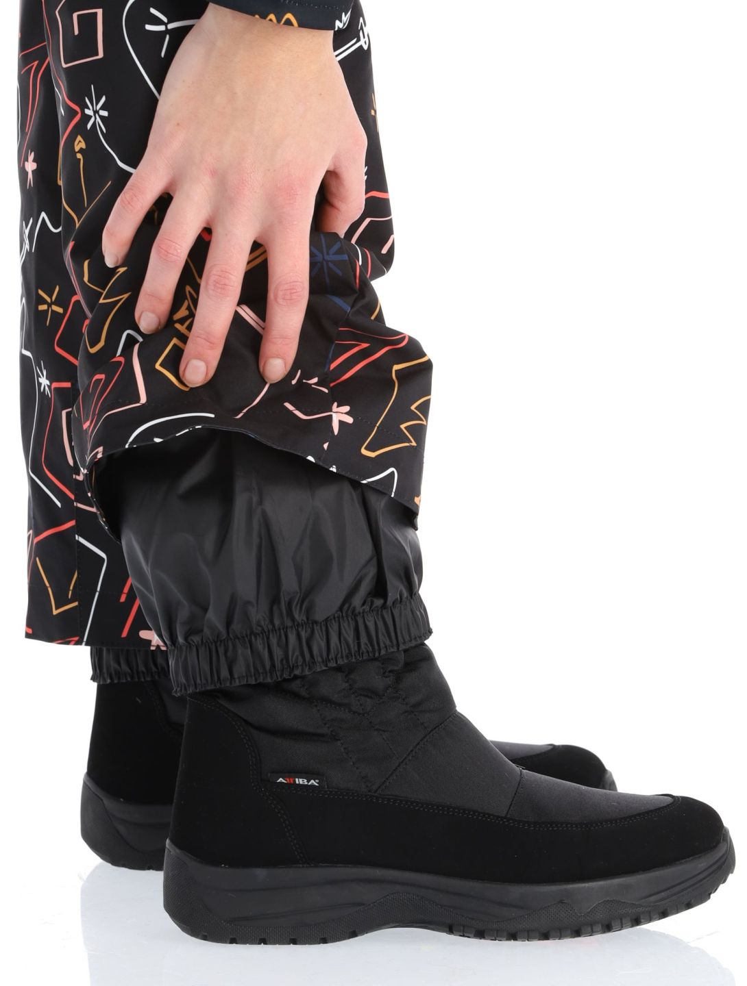 Valgau Print softshell skibroek dames