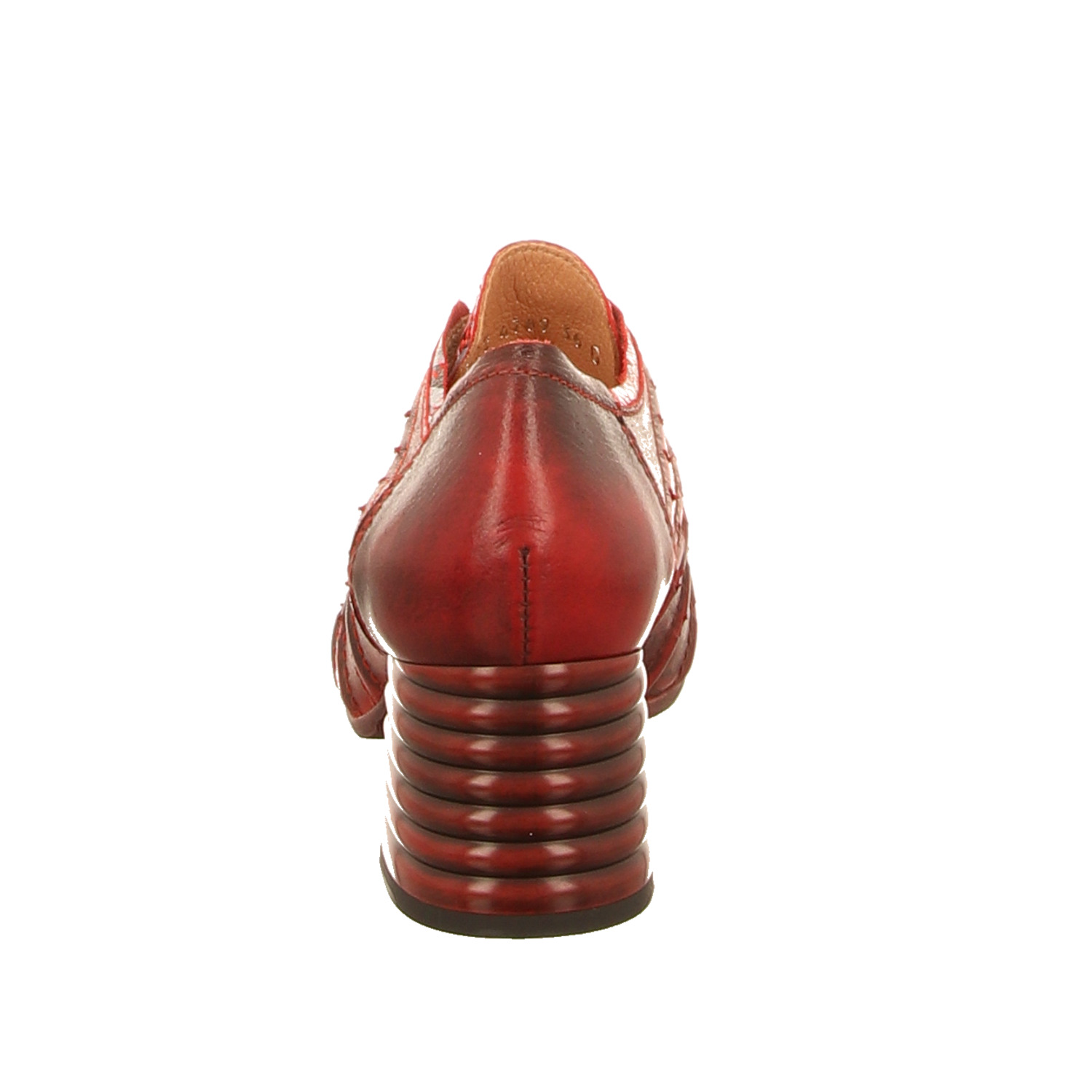 Simen Schnürhalbschuh rot