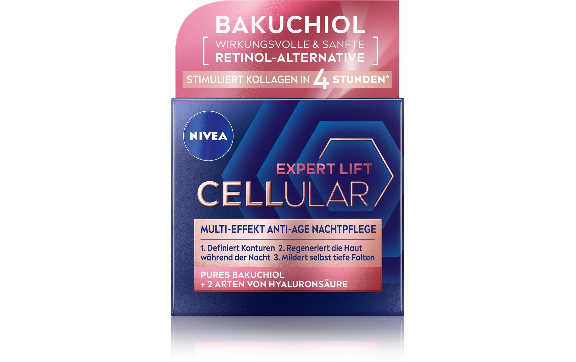 Cellular Expert Lift Anti-Age Nachtpflege 50 mlNachtpflege mit Bakuchiol und Hyaluronsäure