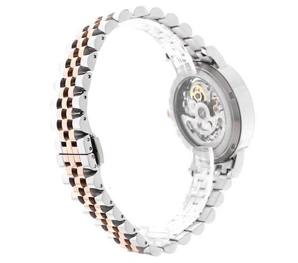 Ingersoll 1892 Mens Ingersoll Herald Automatic Silver Gold Watch