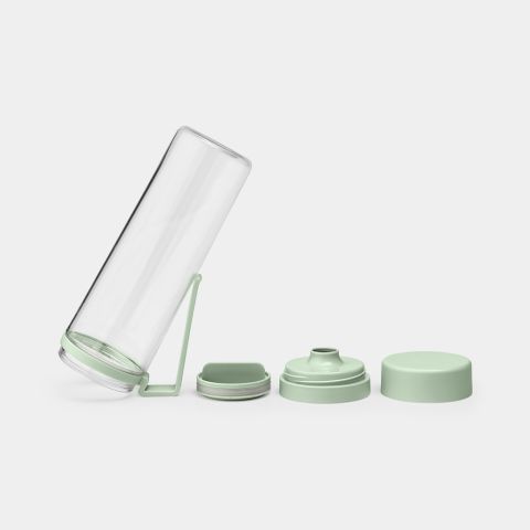 Make & Take Waterfles Met zeef 0,5 liter - Jade Green