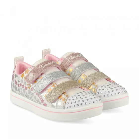 Baskets GRIS SKECHERS Sparkle Rayz Star Blast