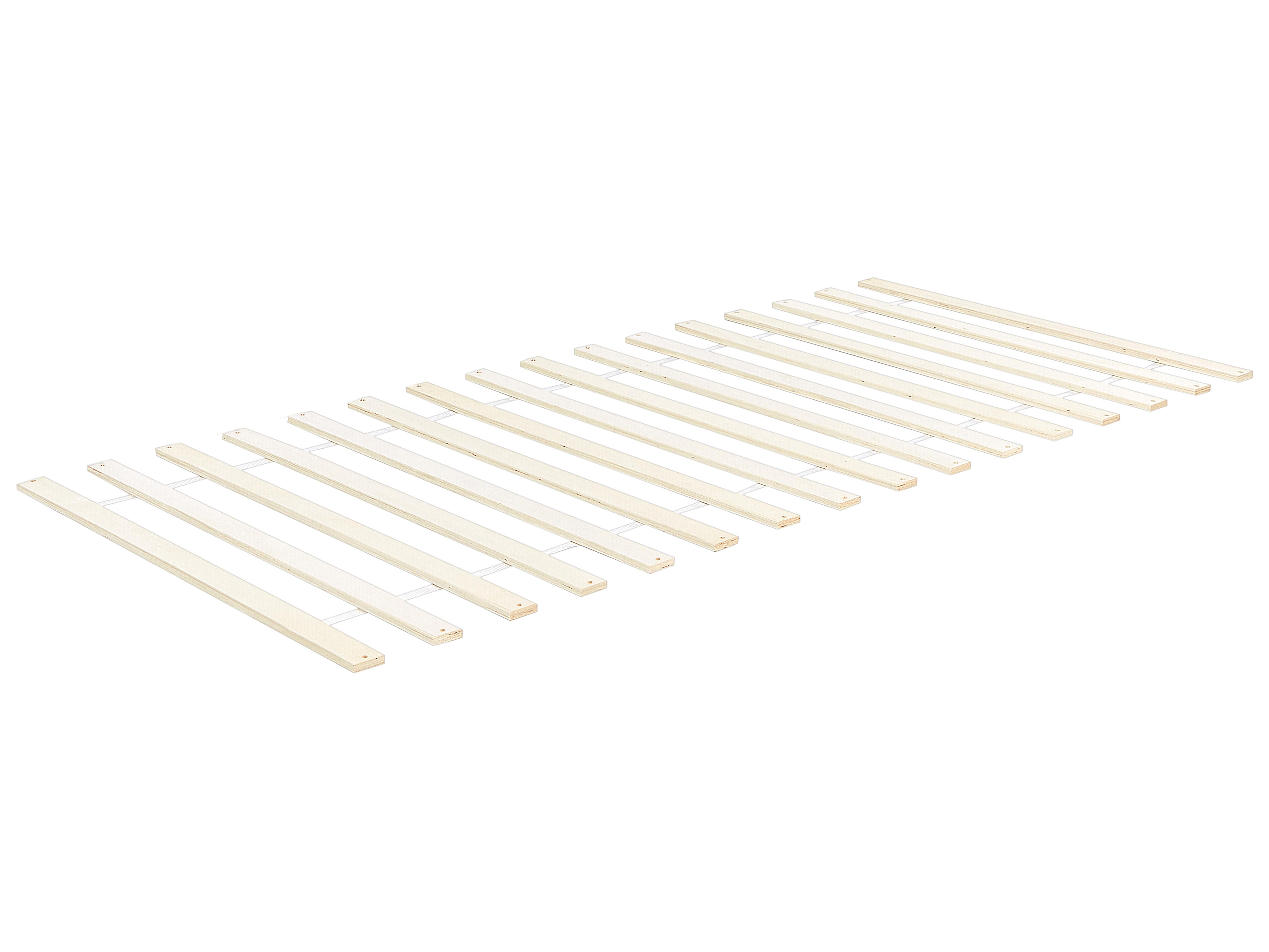 Bed met 2 lades Dennenhout DAUPHIN 90 x 200 cm Lichtbruin