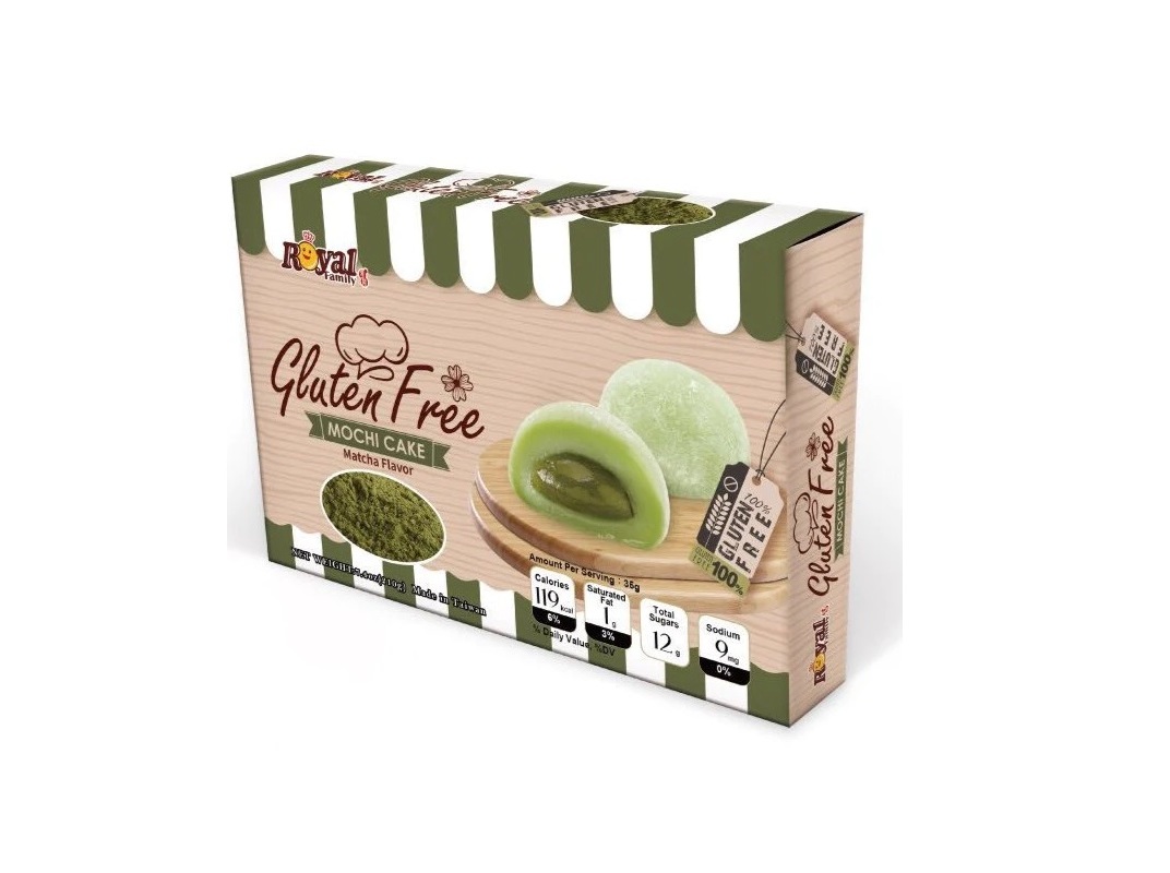 MOCHI ROYAL FAMILY CHÁ VERDE (SEM GLÚTEN) 210G