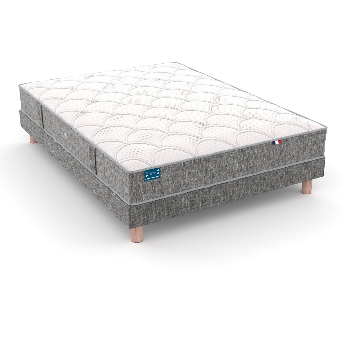 LA REDOUTE INTERIEURS<br>Colchão firme de espuma HR, Alt.19 cm