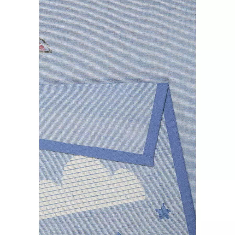 Esprit Kinderteppich Whale Buddy blau