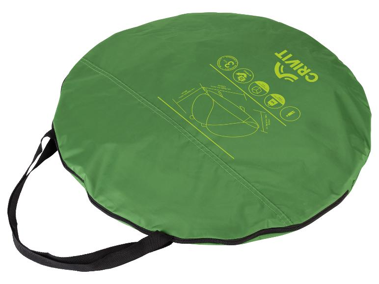 Kinder pop-up strandtent
