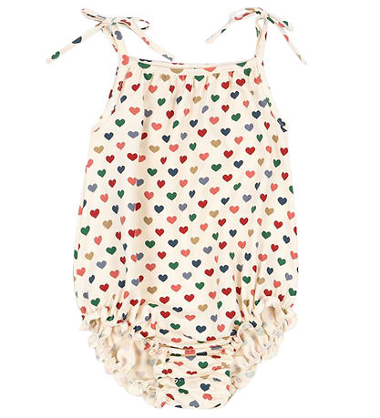Konges Sløjd Sommerstrampler - Strap - Coeur Farbe/Herzen