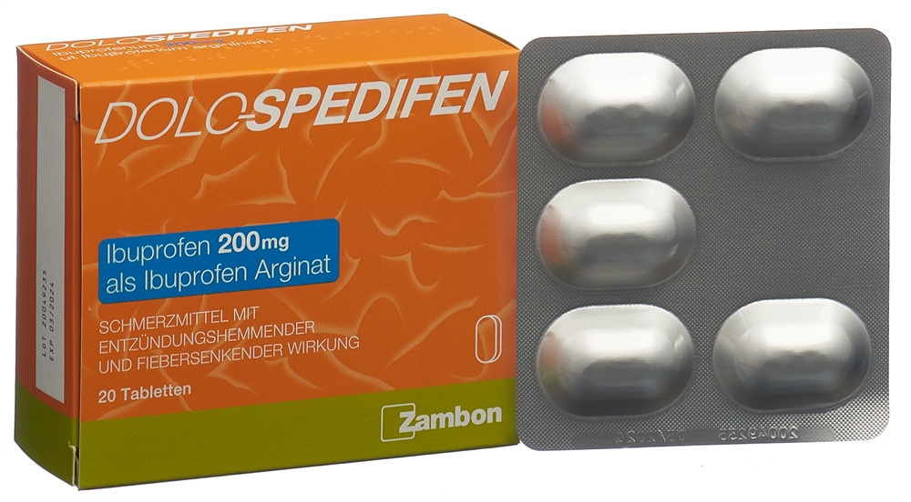 DOLO-SPEDIFEN Tabl 200 mg Blist 20 Stk