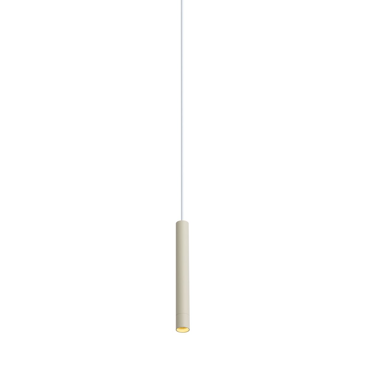 Moderne hanglamp beige met wit voor railsysteem 1-fase - Iconic Frini