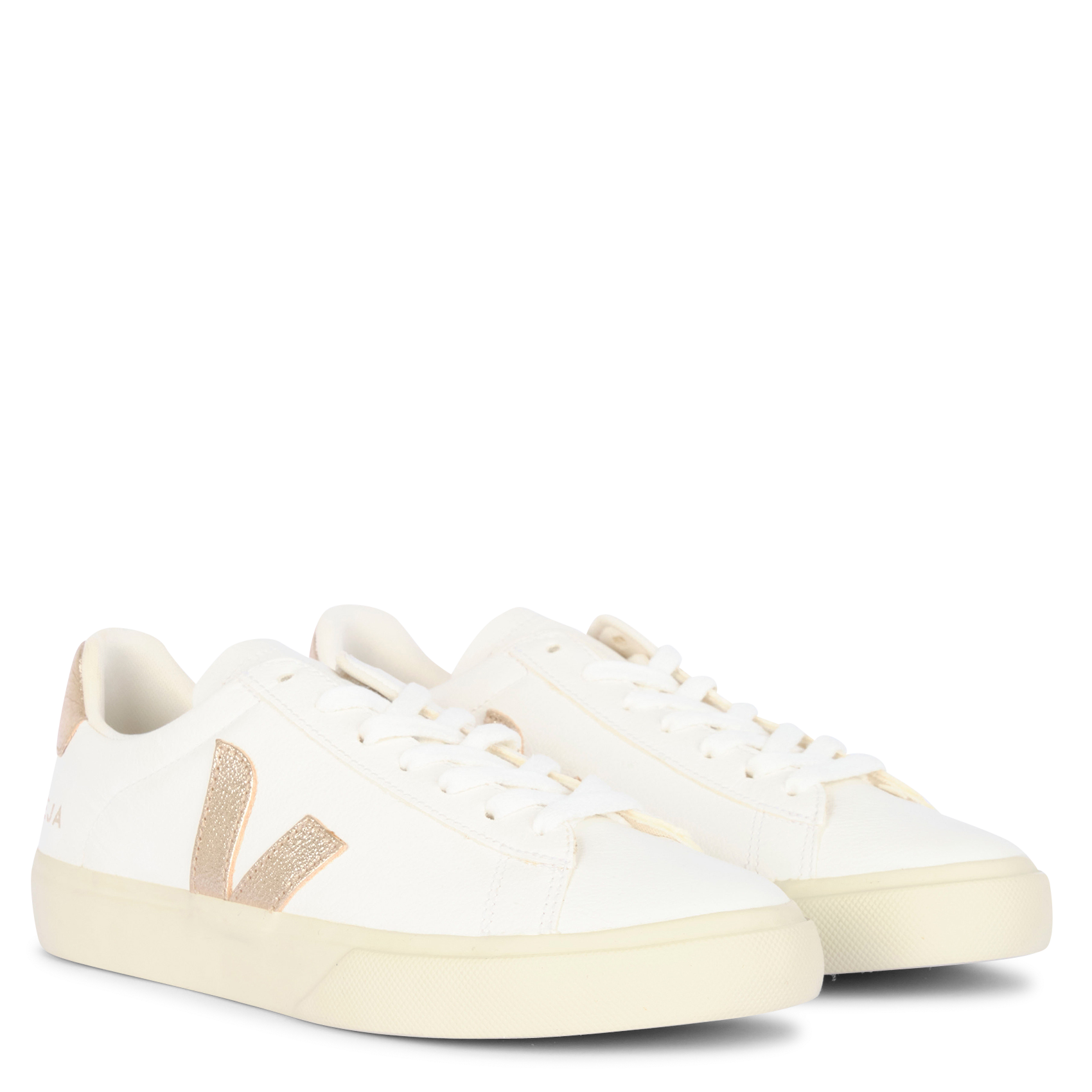 CAMPO - Baskets basses en cuir | Blanc