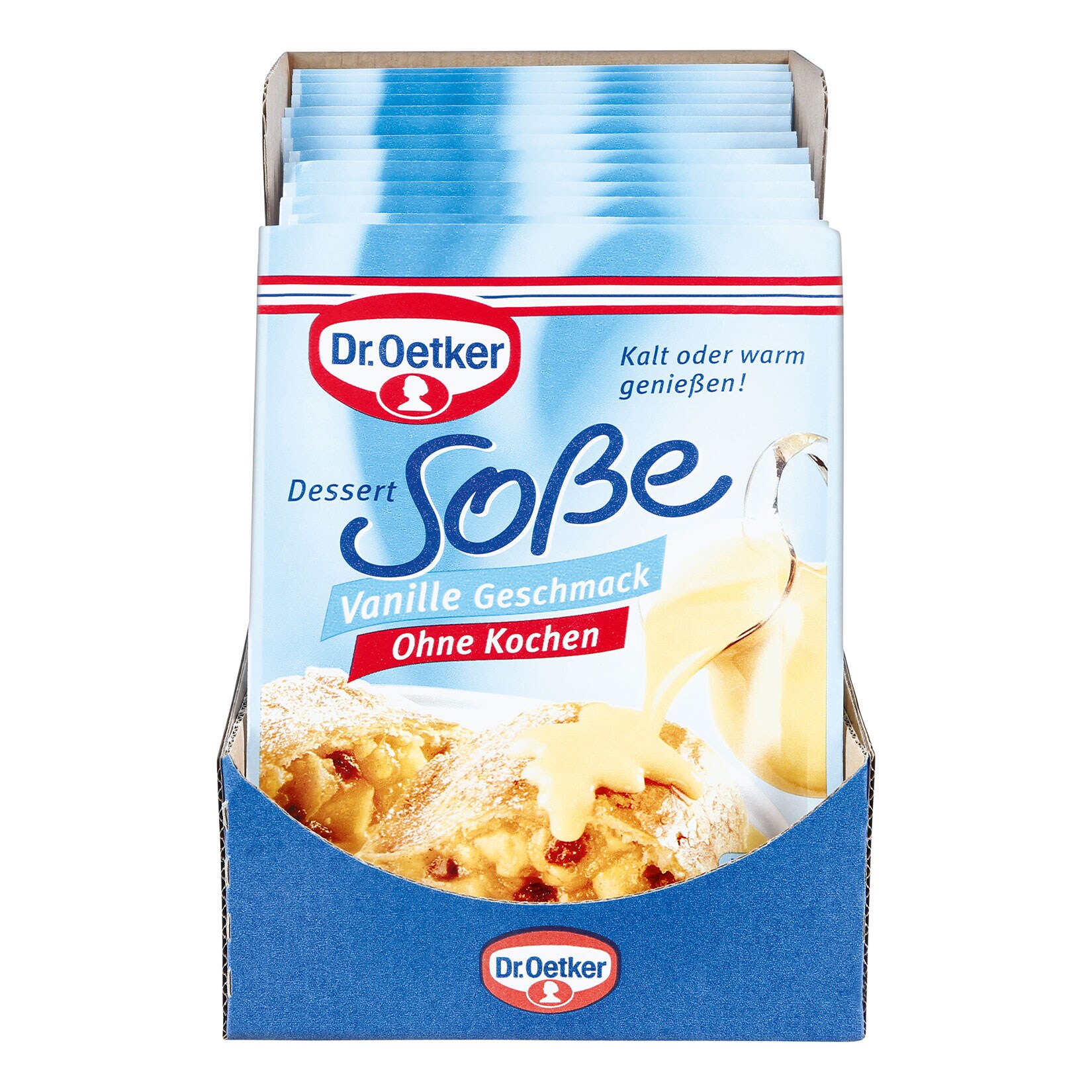 Dr. Oetker Soßenpulver Vanille für 250 ml Milch, 15er Pack