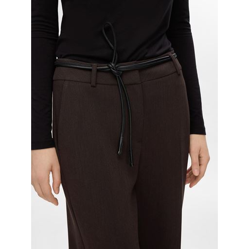 Selected Femme Rita Wide Bukser, Coffee Bean, 40