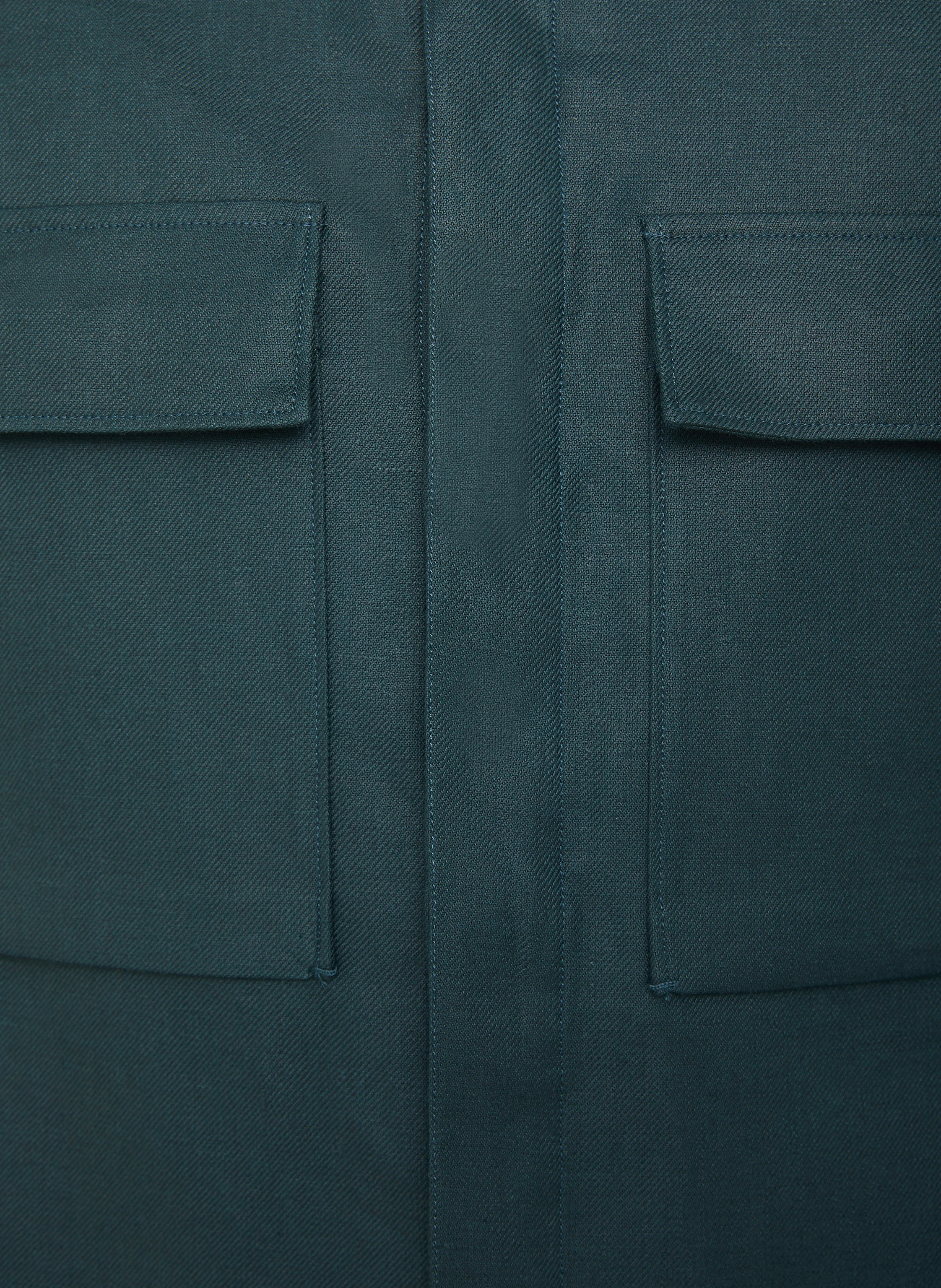 ZEGNA Leinen-Overshirt