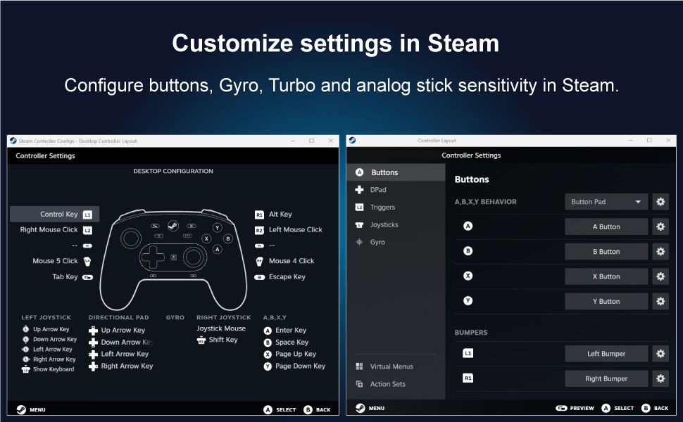 Hori Wireless Horipad For Steam