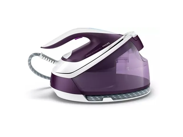 Philips PerfectCare Compact Plus GC7933 - Dampstrygejern med automatisk afbrydelse - såleplade: SteamGlide Plus - 2400 W - magisk lilla