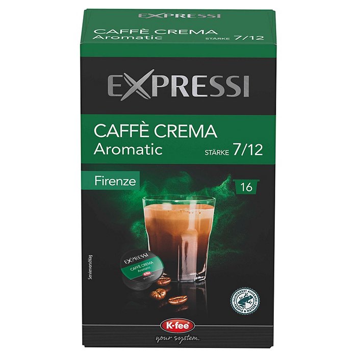 EXPRESSI Kaffeekapseln Lungo Firenze 128 g
