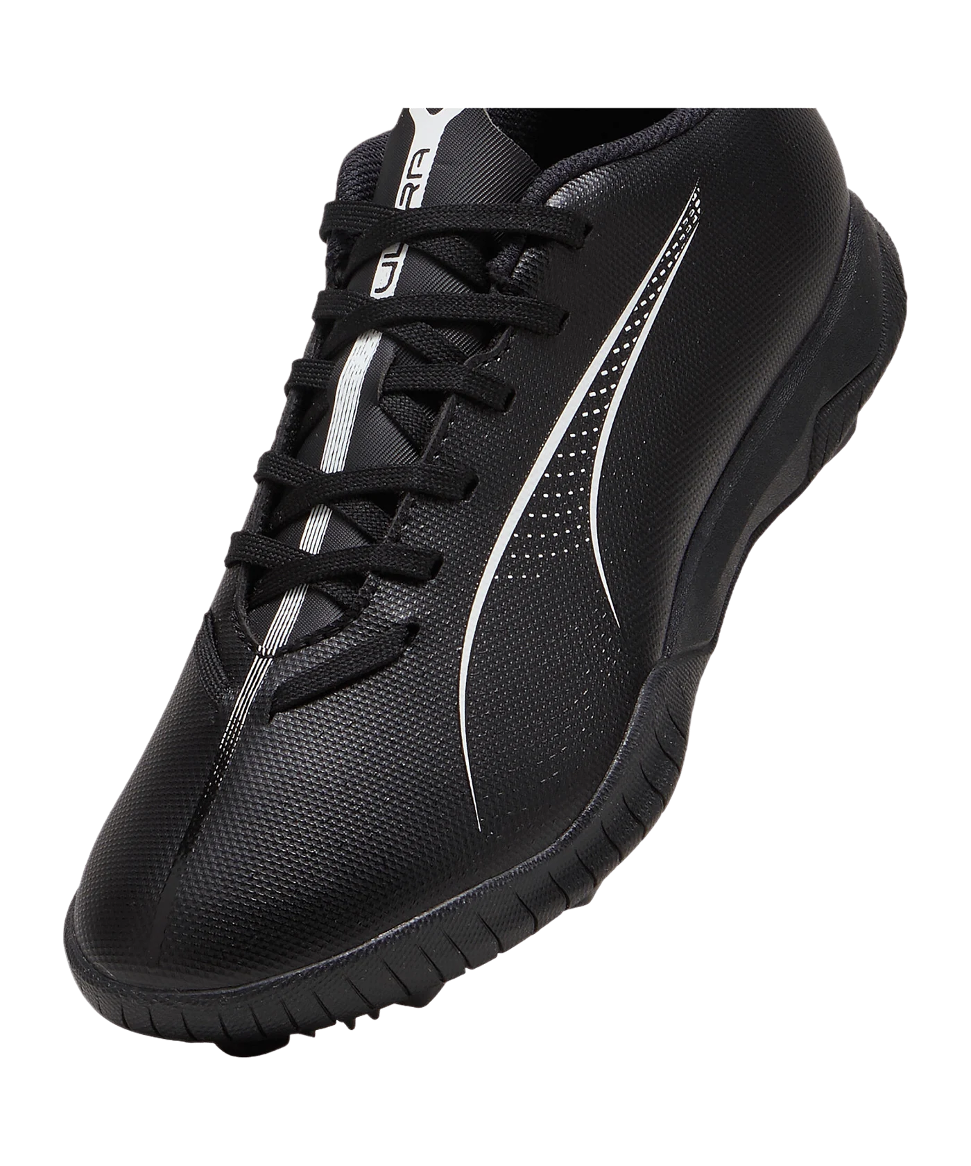 PUMA ULTRA 5 Play TF Eclipse Jr Kids Schwarz Weiss F02