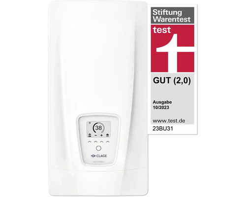 Comfort doorstroomverwarmer CLAGE DEX Next Electronic 18 / 21 / 24 / 27 kW