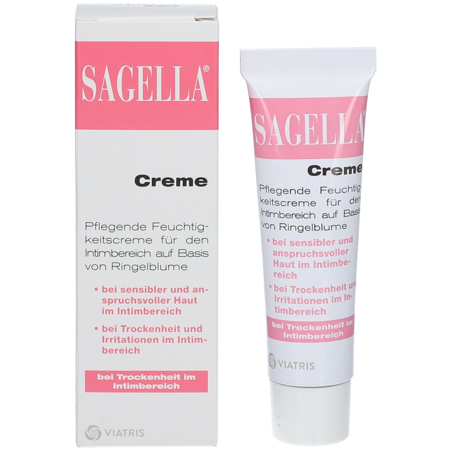SAGELLA Creme: Feuchtigkeitscreme für die Intimpflege - bei Scheidentrockenheit