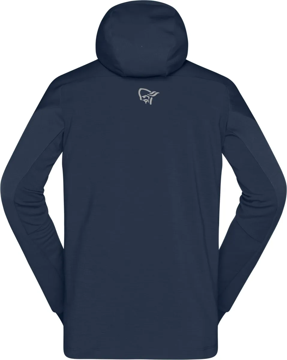 Norrøna Trollveggen Powerstretch Pro Zip Hood M'S Indigo Night