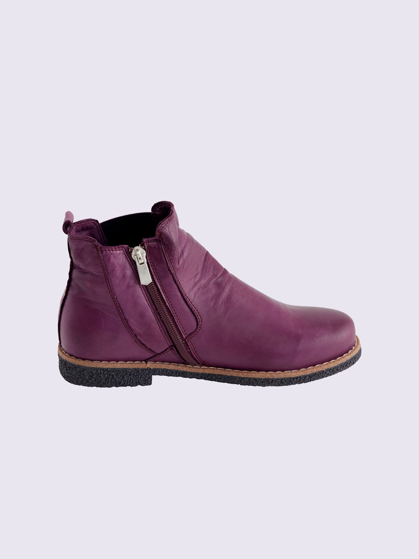 Bottines cuir nappa de vache