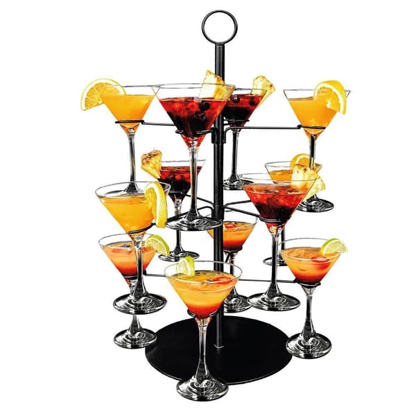 Cocktailtrær med plass til 12 glass