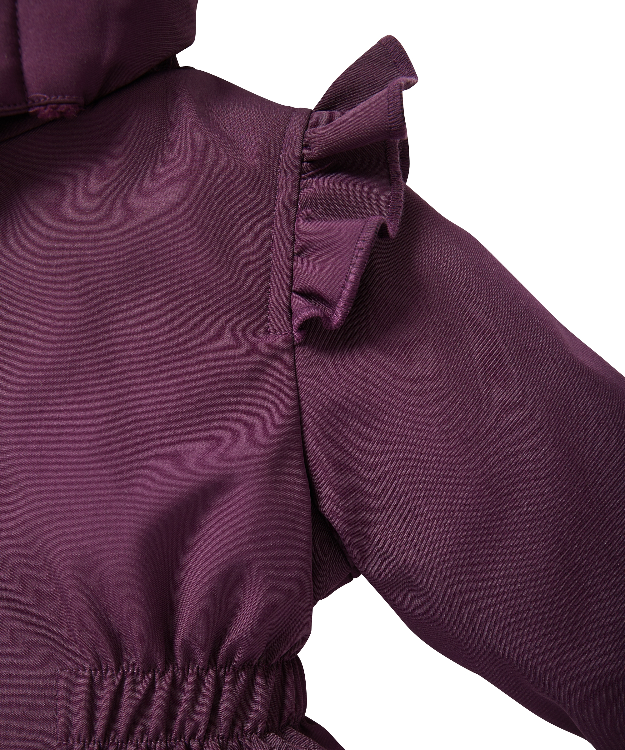 paarse parka jas softshell