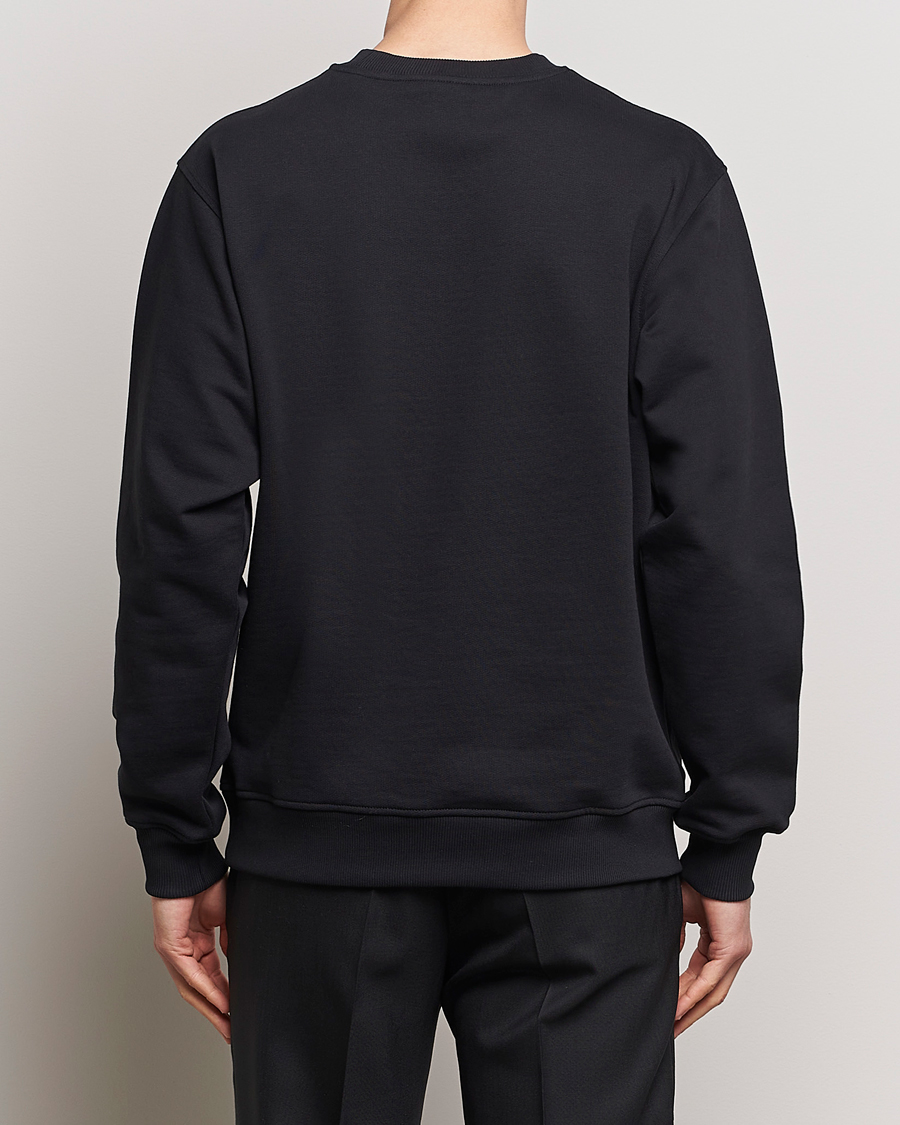 Drôle de Monsieur Classic Slogan Sweatshirt Black