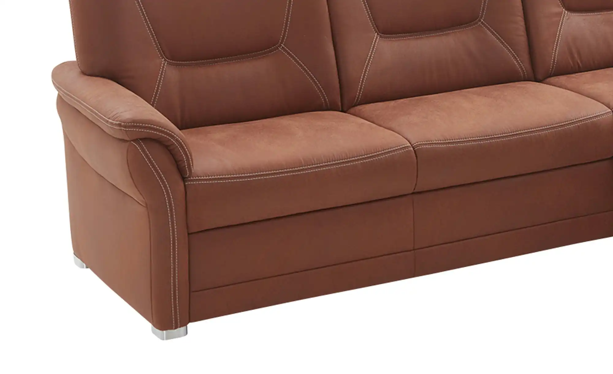 meinSofa Ecksofa aus Mikrofaser Edda