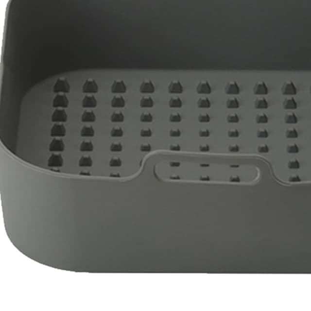 Silikoneskål til Air Fryer Grå 20 cm