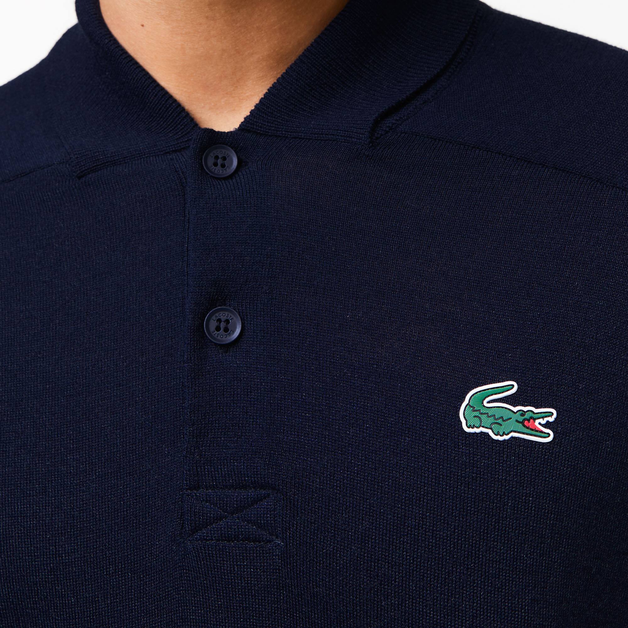 Pull homme Golf Lacoste SPORT en laine technique Pullovers - Bleu - Lacoste - Homme