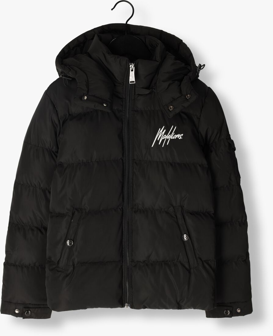 MALELIONS zwarte malelions gewatteerde jas mj2-aw23-03