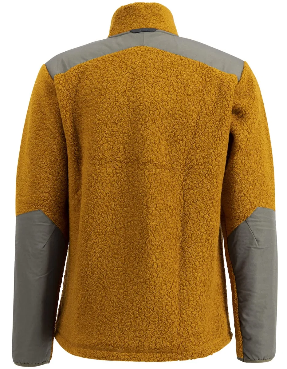Lundhags Saruk Wool Pile Mid Full Zip M Dark Gold