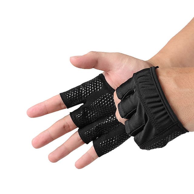 Komfortable og åndbare halvfingerhandsker
