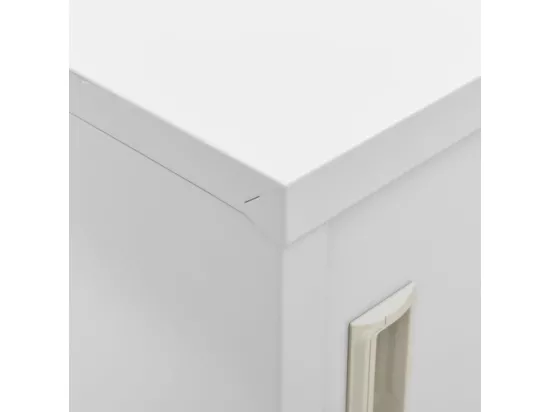 Armoire à casiers Gris clair 90x45x92,5 cm Acier