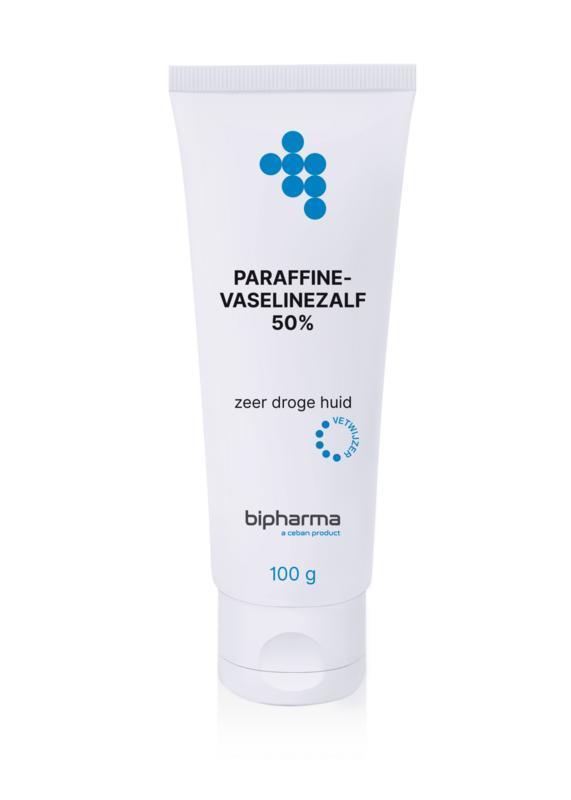 Bipharma Parafine-vaselinezalf 50% Losse Tube 100 Gram