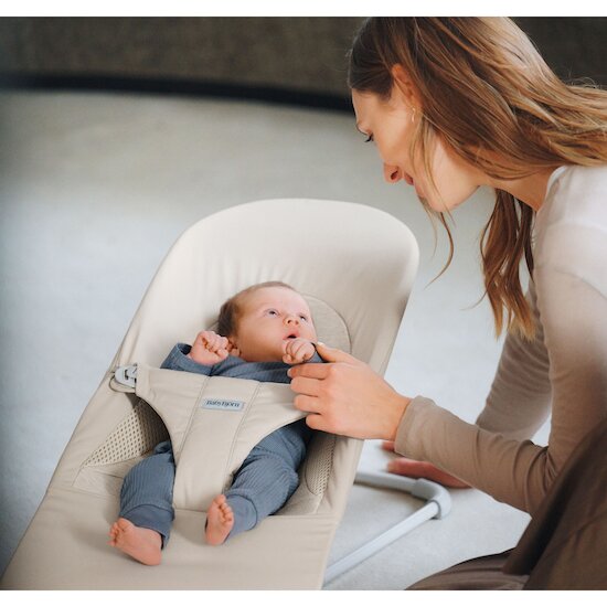 Transat Balance Soft Tri-Fab   Beige        de               BabyBjörn